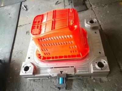 China 718 Material Plastic Injection Mould , Custom Injection Molding Kitchen Trolley Plastic Basket for sale