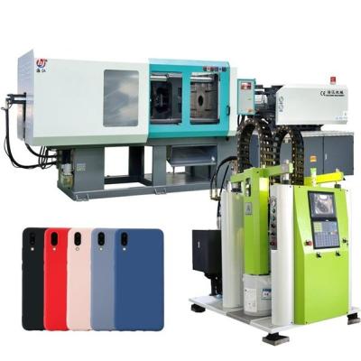 China Customized Plastic Auto Injection Molding Machine For Red Mobile Phone Shell for sale