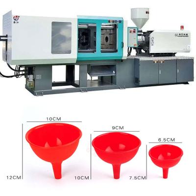 China 37KW Auto Injection Molding Machine Sterile Plastic Red Funnel Making Machine for sale