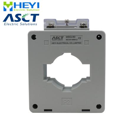 China High Accuracy MSQ-60 1000/5A Toroidal Current Transformer for ammeter low voltage Measuring current transformer for sale