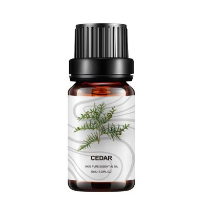China 100ml Pure Plant Essential Oil OEM Herbal Cedarwood Essential Oil Skin for sale