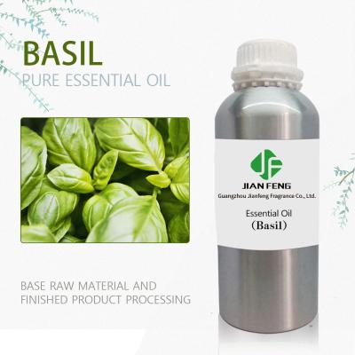 China 100% Organic Basil Essential Oil Basil Oil Aromatherapy Distillation FDA for sale