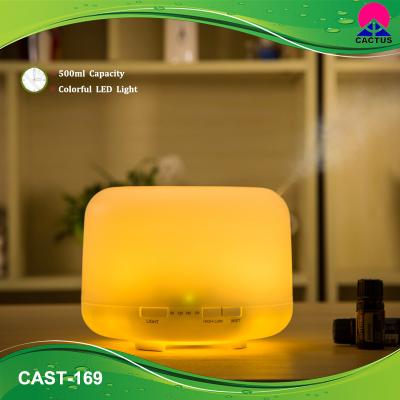 China Small Electric Essential Oil Mist Diffuser 30dB 500ml PP Material for sale