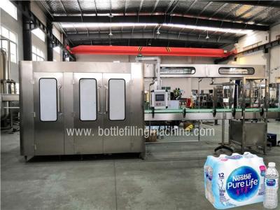 China PLC Mineral Water Production Line Turkey Drinking Water Making Machine / Bottling Line for sale