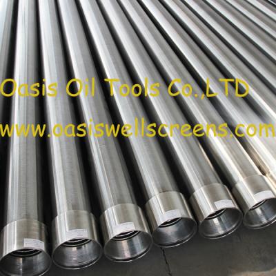 China Oasis factory supplies Stainless steel sand control wire wrapped water well screens for sale