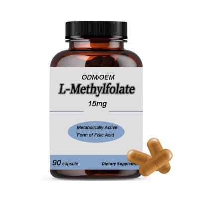 中国 Active Methylfolate Supplement Heart And Brain Support L-Methylfolate Capsule 販売のため