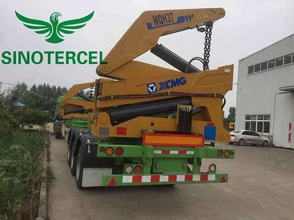 Quality 3 Axle Semi Sidelifter Trailer 40 Feet Container Side Lifter for sale