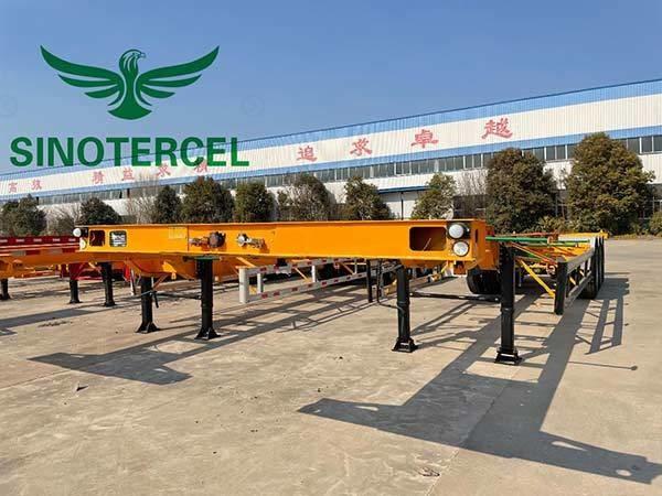 Quality Skeletal Type Container Semi Trailer LML9400TPB SGS/BV Approval for sale