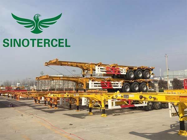 Quality Skeletal Type Container Semi Trailer LML9400TPB SGS/BV Approval for sale