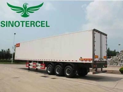 China Frozen Food Refrigerated Semi Trailer 39000kg Semi Freezer Trailer For Vegetables for sale