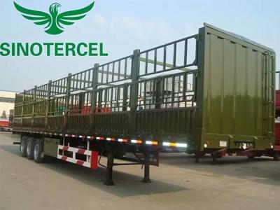 China Semi remolque de contenedores de 40 pies para carga de 30 toneladas y de 20 pies en venta