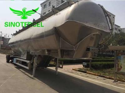 China 50000 litros de tanque de combustible Semi remolque de 3 ejes Semi remolque de agua en venta