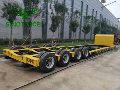 China 60Tons Modular Semi Trailer Hydraulic Semi Transport Trailer à venda