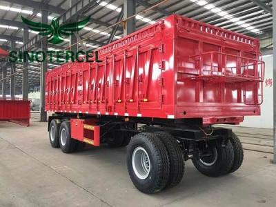 China 35MT 45MT 50MT Full Trailer With Fence Cargo Trailer for sale