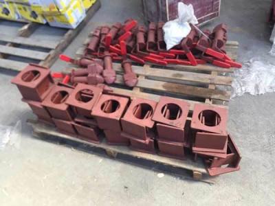 China Casting Container Trailer Twist Locks Red Container Chassis Twist Lock for sale