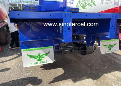 中国 ISO/CCC/SGS Flatbed Trailer Semi Truck With Hydraulic Ramp 販売のため