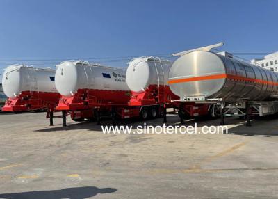 China Customized 60CBM Oil Tanker Semi Trailer With Pump and flow meter for sale