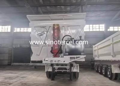China Steel Semi Tipper 24 Cbm Loading Capacity For Tough Working for sale
