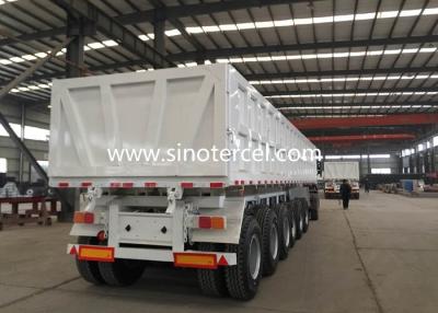 China Cargo Dump Semi Trailer 3 Axles Semi Tipping Trailers LML9381ZH à venda