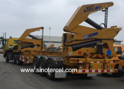 Chine 40 Tons Capacity Sidelifter Trailer Telescopic Boom Side Lifter Trailer à vendre