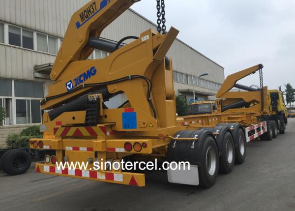 Quality 40 Tons Capacity Sidelifter Trailer Telescopic Boom Side Lifter Trailer for sale