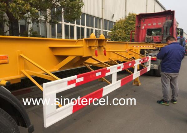 Quality 40 Tons Capacity Sidelifter Trailer Telescopic Boom Side Lifter Trailer for sale