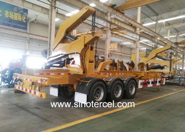 Quality 40 Tons Capacity Sidelifter Trailer Telescopic Boom Side Lifter Trailer for sale