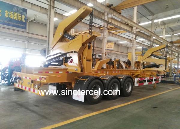 Quality 40 Tons Capacity Sidelifter Trailer Telescopic Boom Side Lifter Trailer for sale