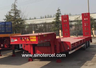 Cina LML9400TDPA Low Bed Semi Trailer 100t For Large Cargo Transportation in vendita