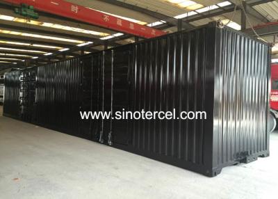 China Capacity 50T Box Semi Trailer Storage Containers Air Brake en venta