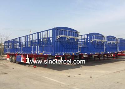China LML9400TPB Semi Dump Trailers Air Suspension Container Van Trailer à venda