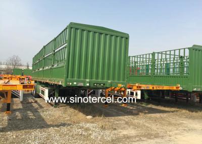 Chine 30-60 Tons Bulk Cargo Semi Trailer With Customizable Loading Capacity à vendre