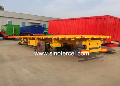 China Semi Full Trailer 20 Tons Full Throttle Trailer With 11.00r20 Tires for sale