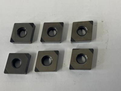 China Silver CBN Cutting Inserts Super Hard Cemented Carbide HSS Turning Inserts for sale
