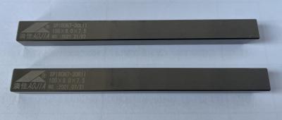 China três desgaste contínuo das ferramentas de corte 105×9.0×7.5 do carboneto das caras - resistente à venda