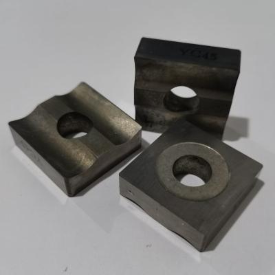 China Cemented Carbide Indexable Inserts YC45 2250 MPa For Face Milling for sale