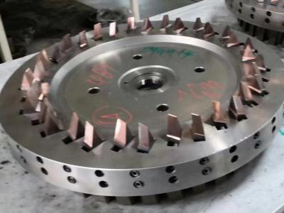 China het Toestelsnijder van het hoge precisiecarbide met deklaag voor spiraalvormig konisch tandwielknipsel Te koop