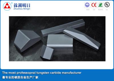 China TBM-Hartmetall-Schild-Schneider kippt hohe AuswirkungshärteHartmetall-Stückchen um zu verkaufen