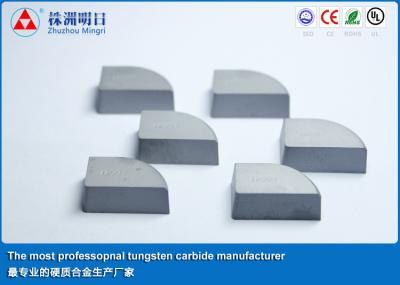 China Brazing Carbide Inserts Tungsten K05-K20 12.9 g/cm³  Density for sale