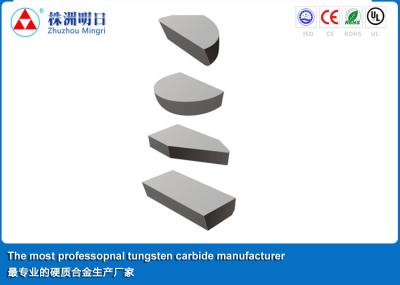 China Carbide Brazed Tips Cemented Welding cutter P10 - P30 Grade for sale