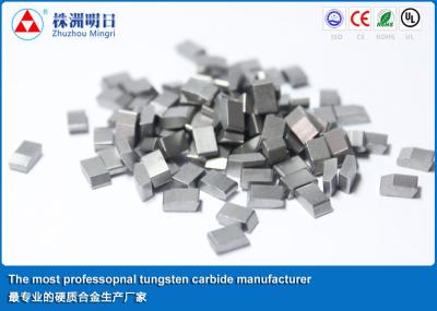 China 92.5 HRA Hardness Tungsten Carbide Saw Tips YG6 / YG8X Model JX for sale