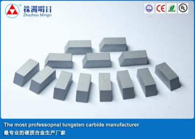 China Cemented Tungsten Carbide Saw Tips  US standard Moldel 14.7 g/cm³ Density for sale