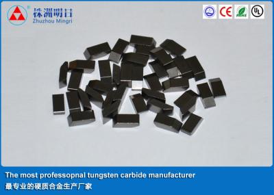 China Cemented concrete cutting tools Saw Tips K10 / YG6X  Standard Model PR for sale