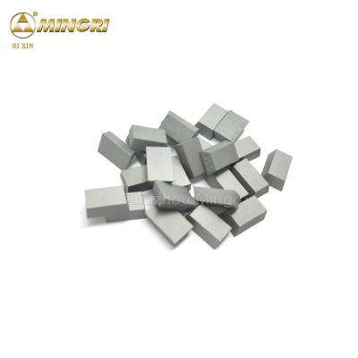 China Kenya Market SS10 Tungsten Cemented Carbide Brazed Tips For Cutting Stone for sale