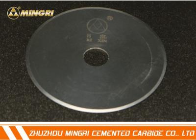 China Carbide Knives tungsten carbide circle blade for non-ferrous metals industries for sale