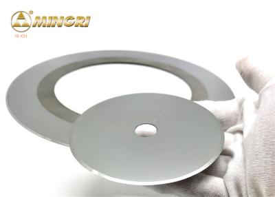 China Custom Size Carbide Disc Cutter For Cutting Cardboard / Paper / Tobacco for sale