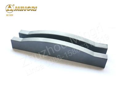 China 91 - 92 Hardness Tungsten Carbide Strips Flat Square Bar For VSI Stone Crusher Hammer for sale