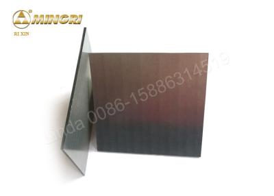 China Placa cementada metal duro del tablero del sacador de la placa del carburo de tungsteno para las herramientas de perforación en venta