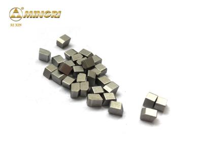 China Cemented Carbide Tips / Tungsten Carbide Saw Tips For Cutting Wood Hard Materials for sale