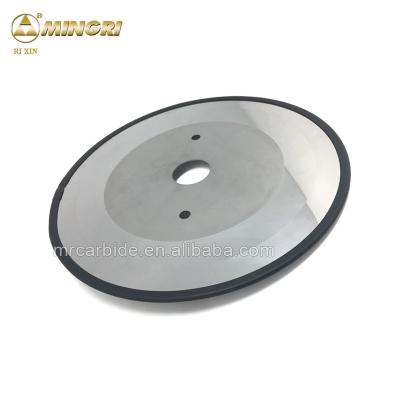 China Tungsten Carbide Disc Cutter Circular Blades For Slitting Corrugated Board MR020 for sale